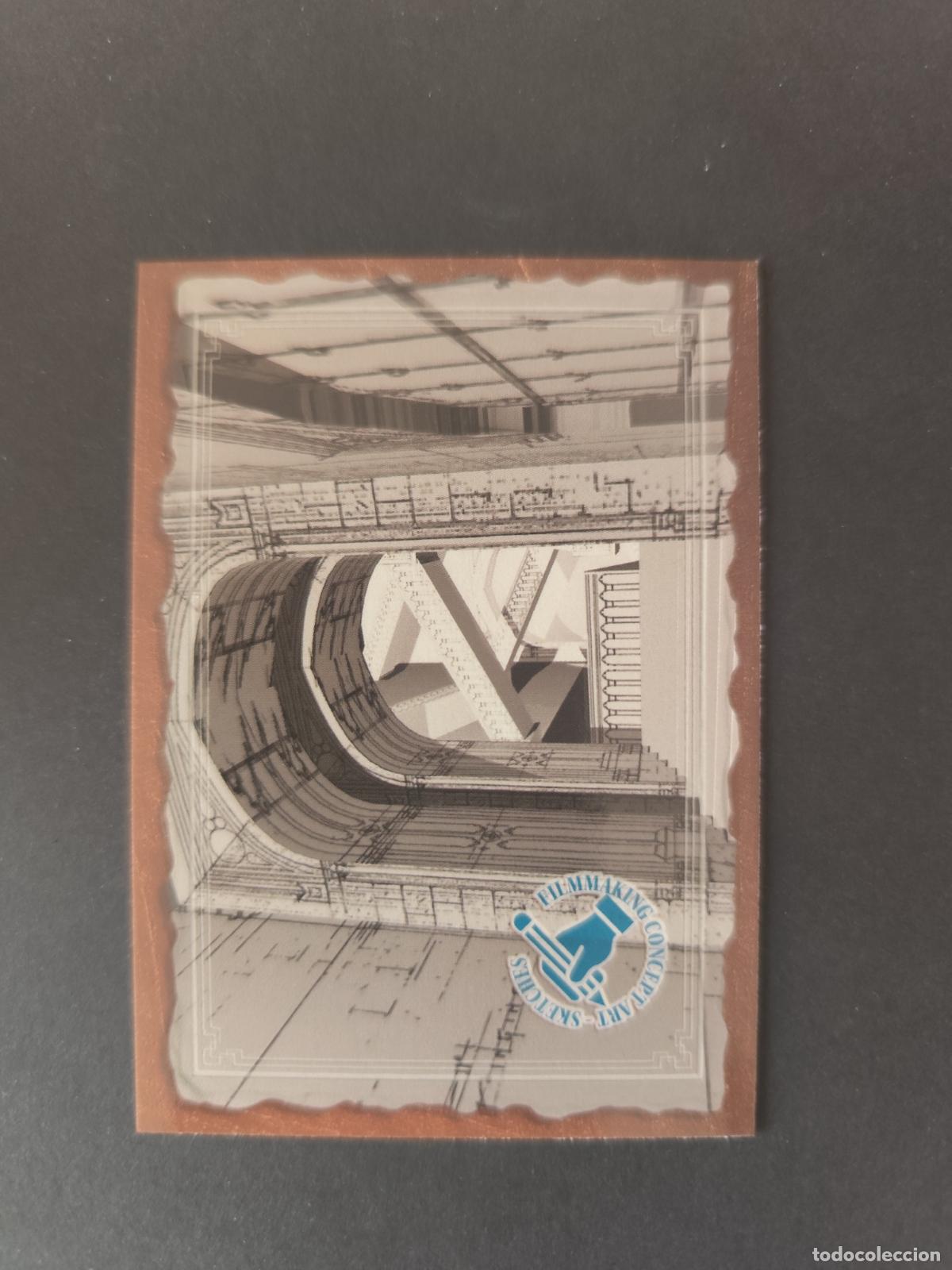 Cartas Colecion&aacute;veis: CARD 147 MOVING STAIRCASE IN HOGWARTS LOCATION SKETCH HARRY POTTER ALWAYS 2026 PANINI