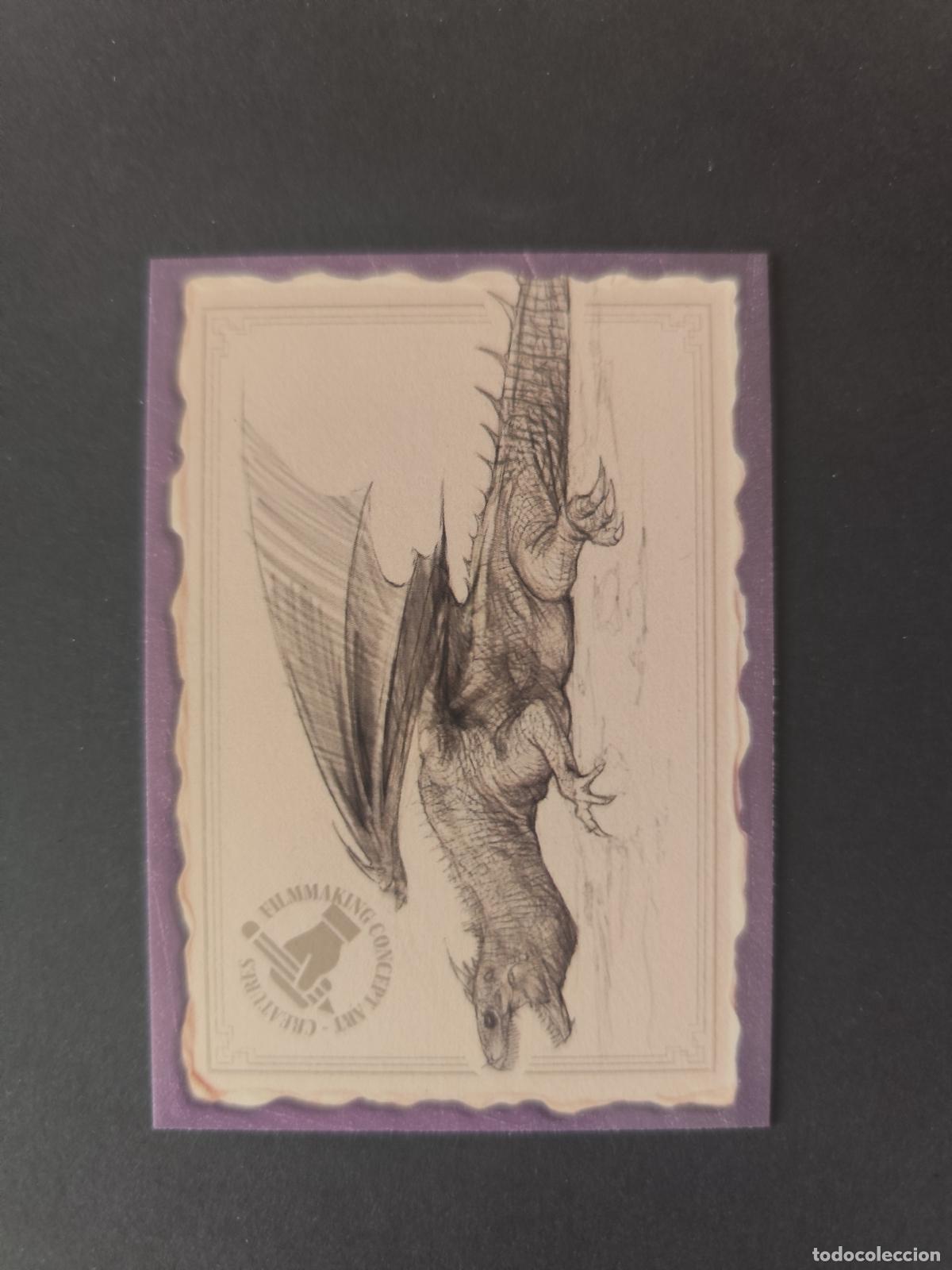 Cartas Colecion&aacute;veis: CARD 162 THE UKRAINIAN IRONBELLY DRAGON CREATURES SKETCH HARRY POTTER ALWAYS 2026 PANINI