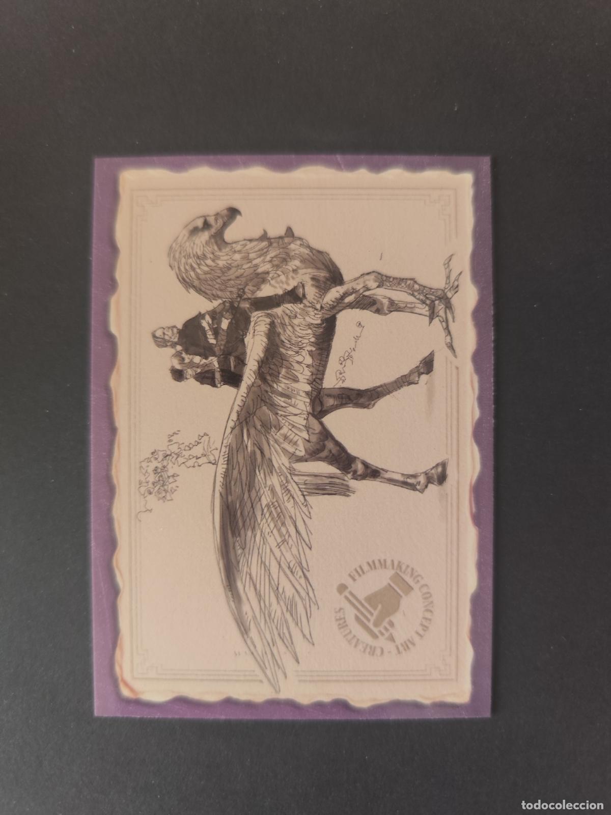 Cartas Colecion&aacute;veis: CARD 160 RIDING BUCKBEAK THE HIPPOGRIFF CREATURES SKETCH HARRY POTTER ALWAYS 2026 PANINI