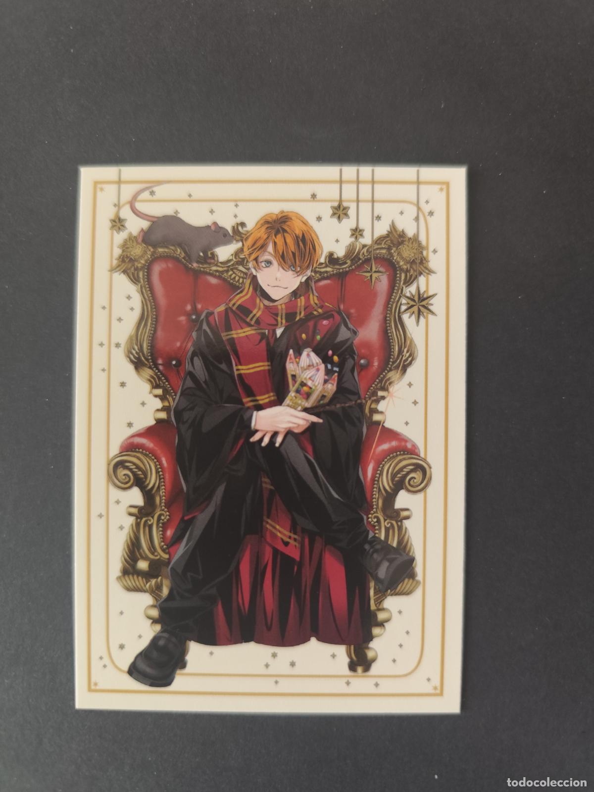 Trading cards: CARD 170 RON AND SCABBERS MAGICAL ART HARRY POTTER ALWAYS 2026 PANINI