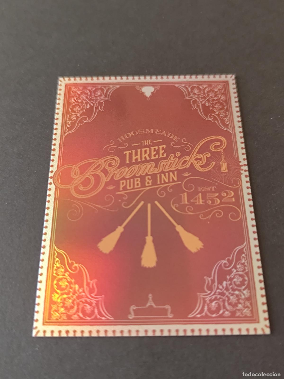 Trading cards: CARD 20 THE THREE BROOMSTICKS GREETINGS NUMERADA /250 RARE HARRY POTTER ALWAYS 2026 PANINI