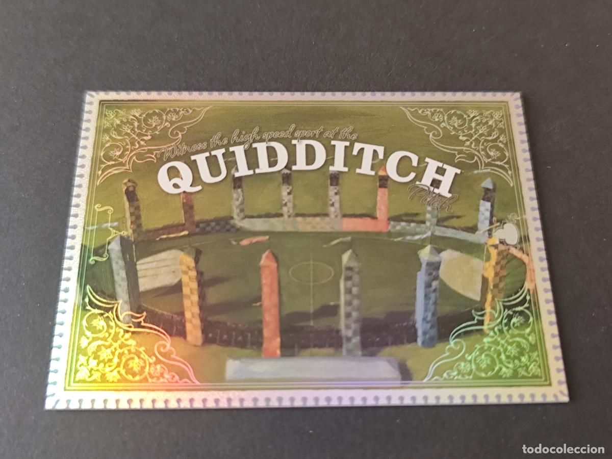 Trading cards: CARD 26 QUIDDITCH PITCH GREETINGS NUMERADA /250 RARE HARRY POTTER ALWAYS 2026 PANINI