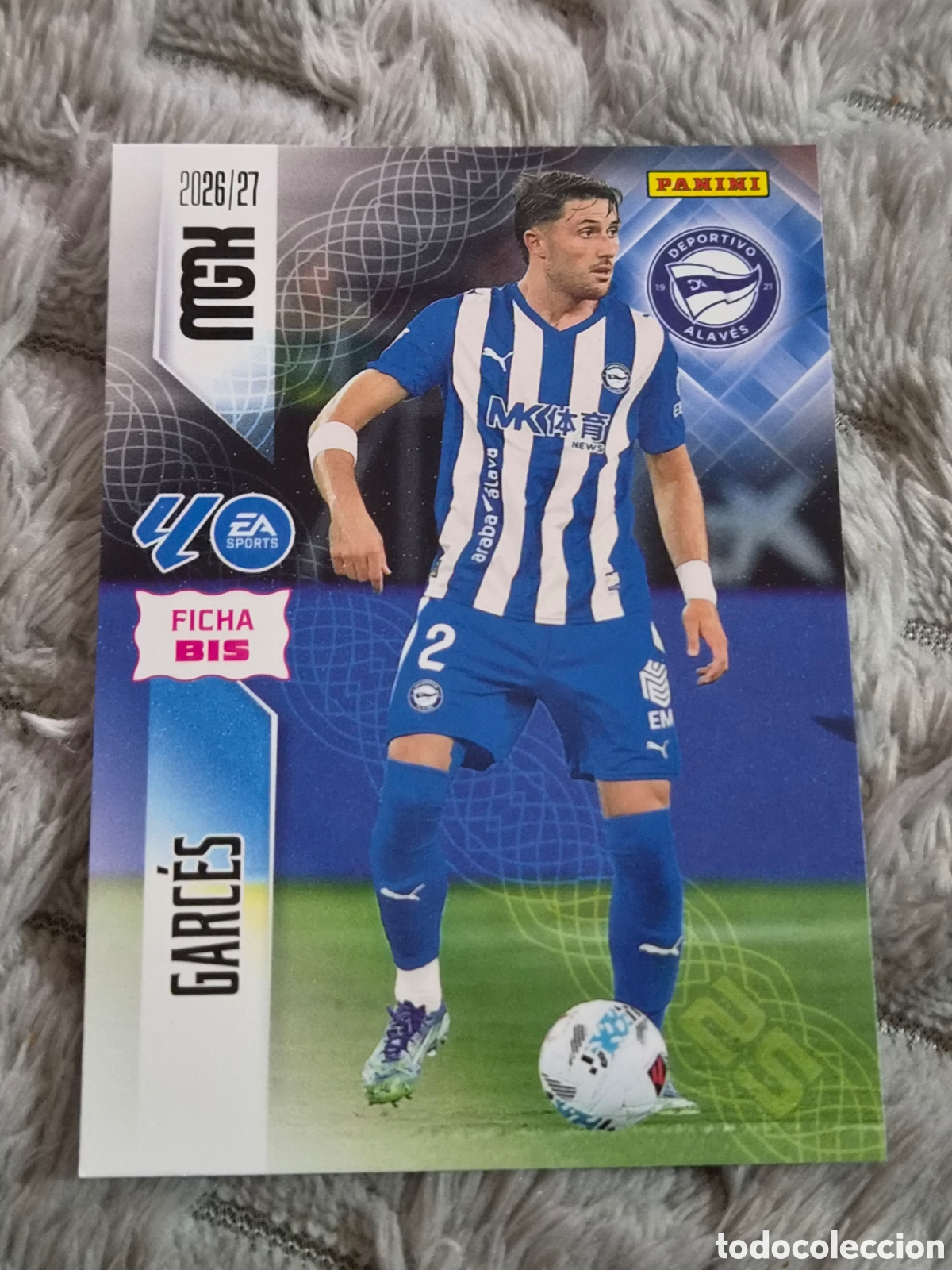 Trading cards: 25 BIS - GARC&Eacute;S , ALAVES MEGACRACKS 2026 2027