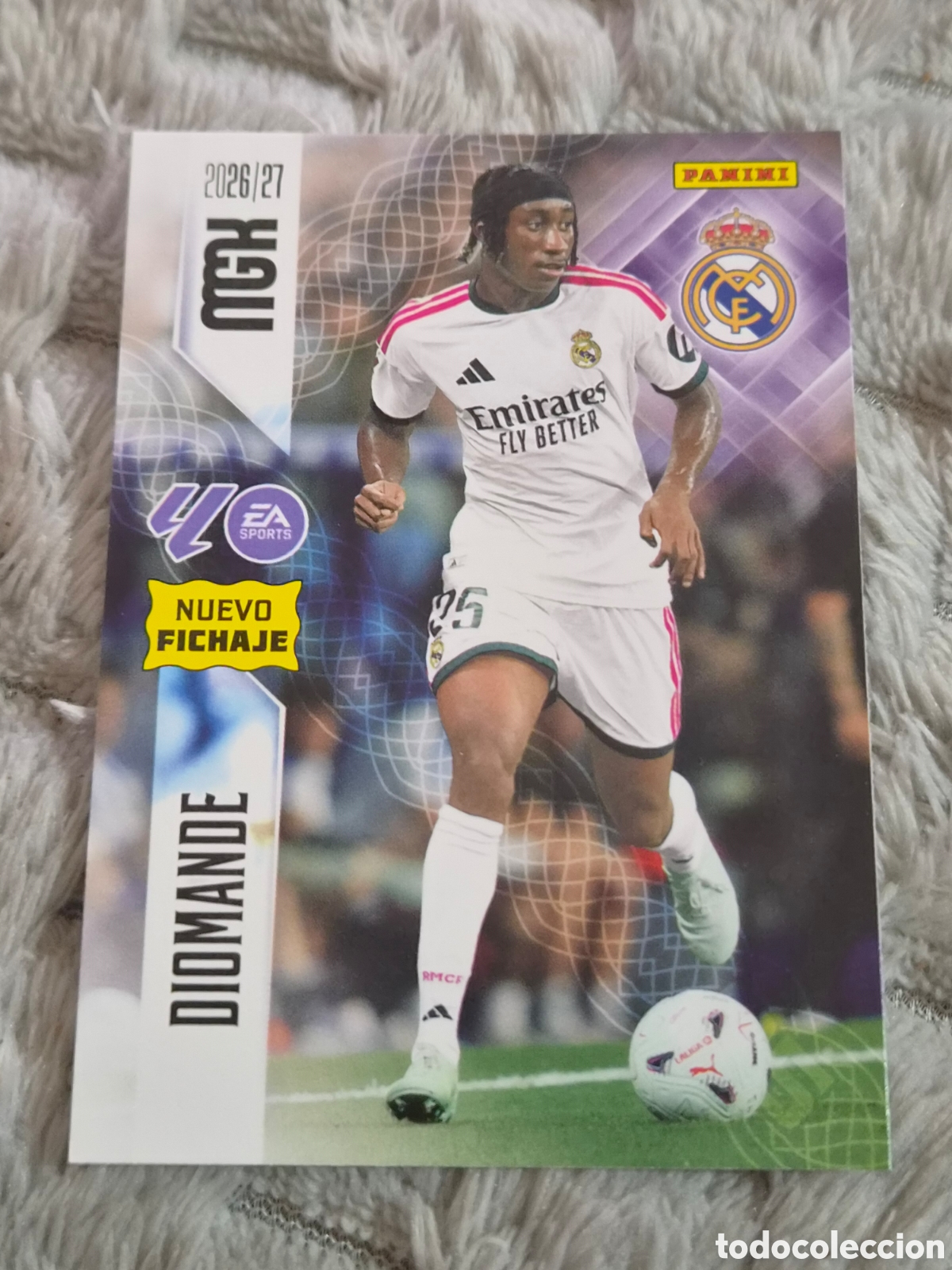 Trading cards: 478 - DIOMANDE , REAL MADRID NUEVO FICHAJE MEGACRACKS 2026 2027