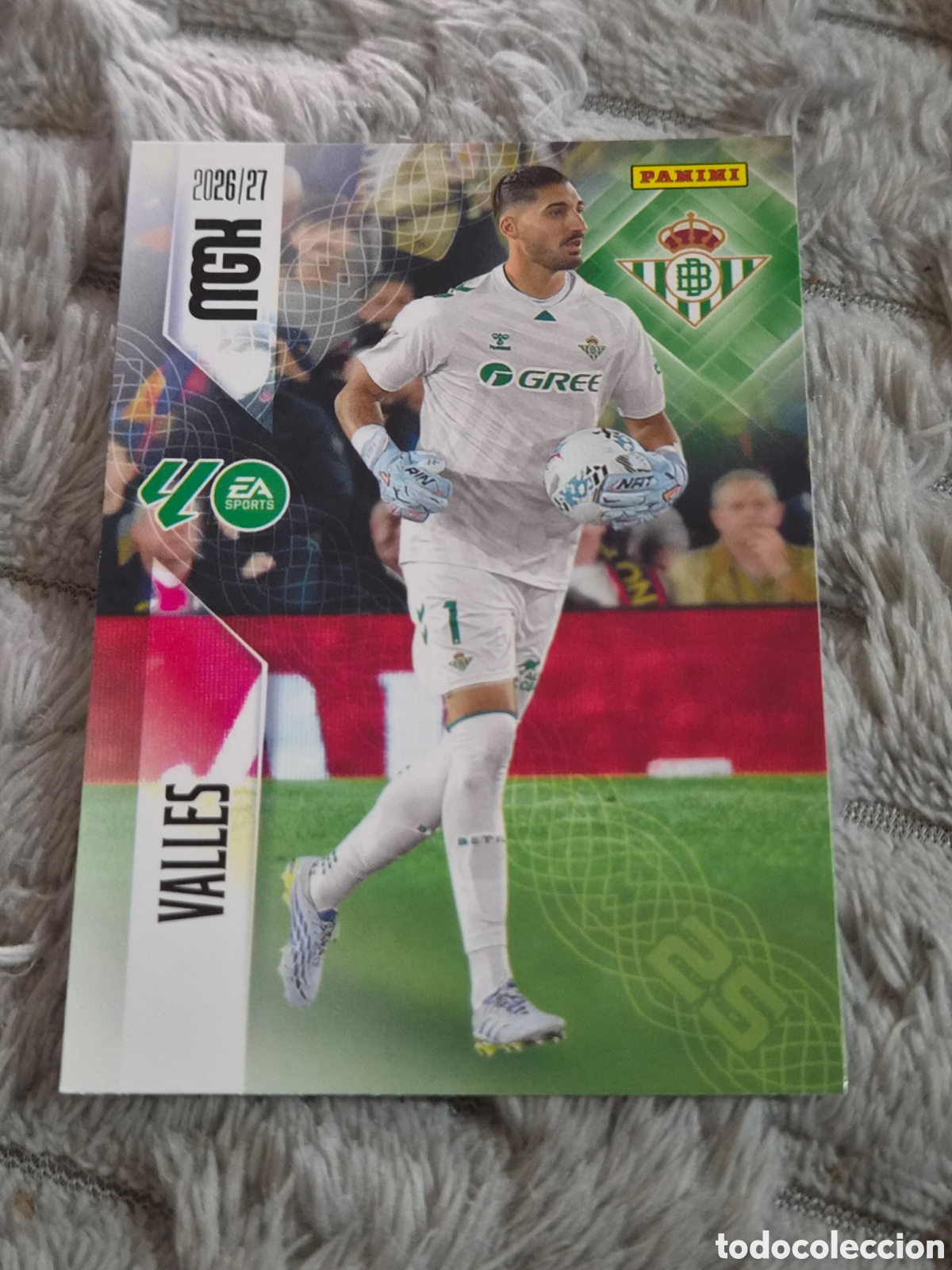 Trading cards: 92 - VALLES , BETIS MEGACRACKS 2026 2027