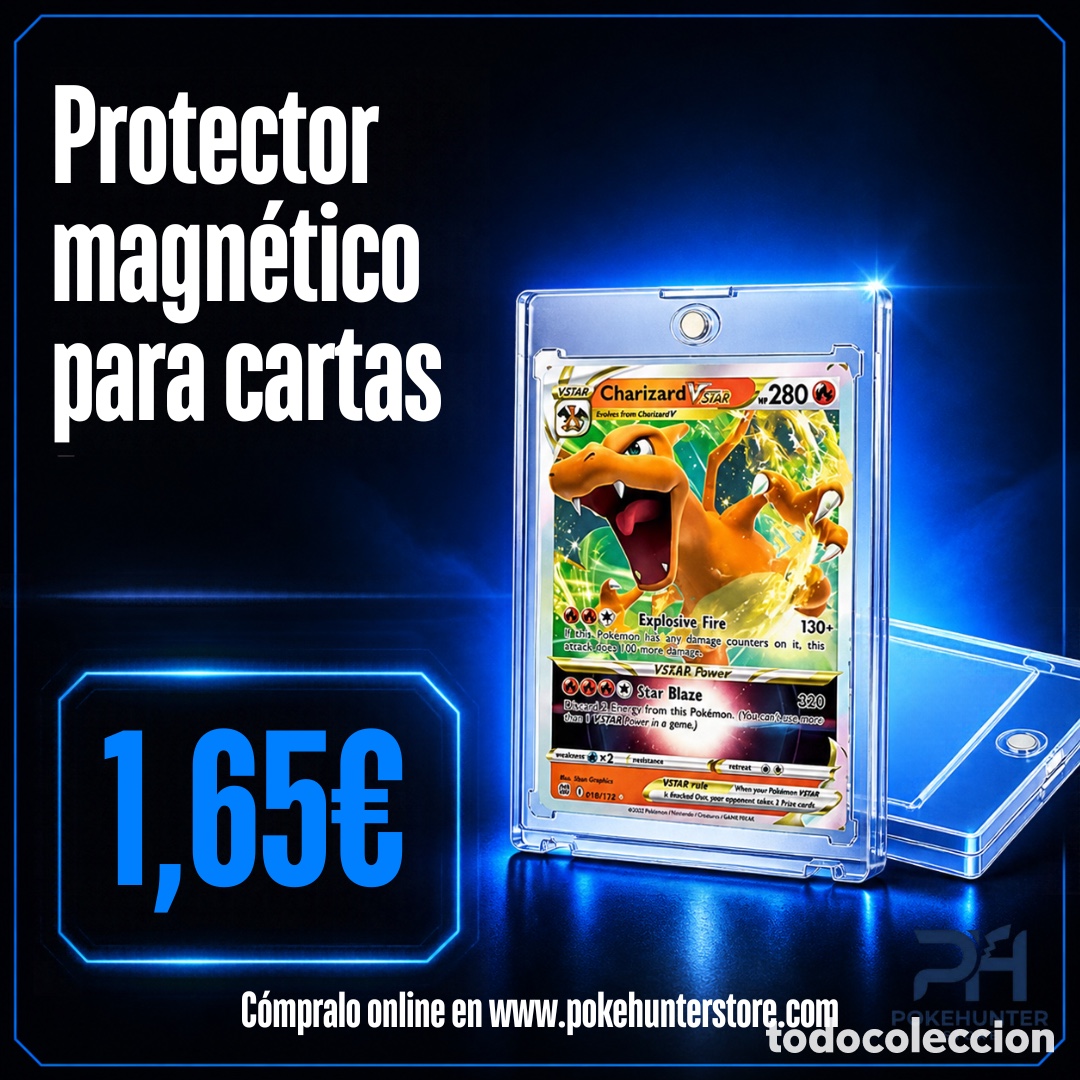 Trading cards: Protector Magn&eacute;tico de Acr&iacute;lico para Cartas