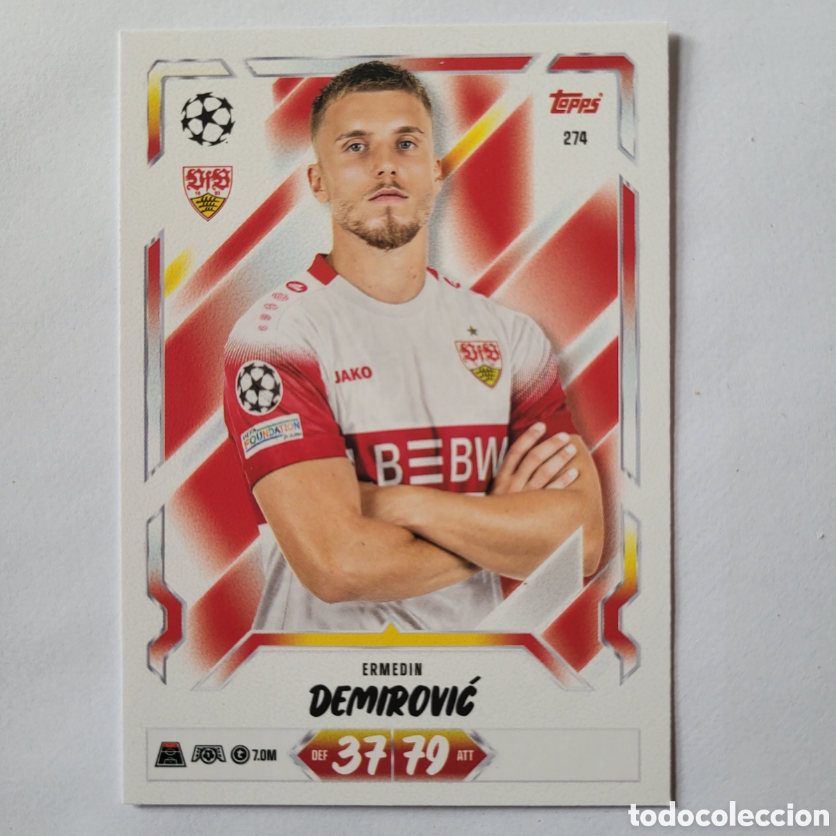 Trading cards: 274 Ermedin Demirovic / Match Attax 2026