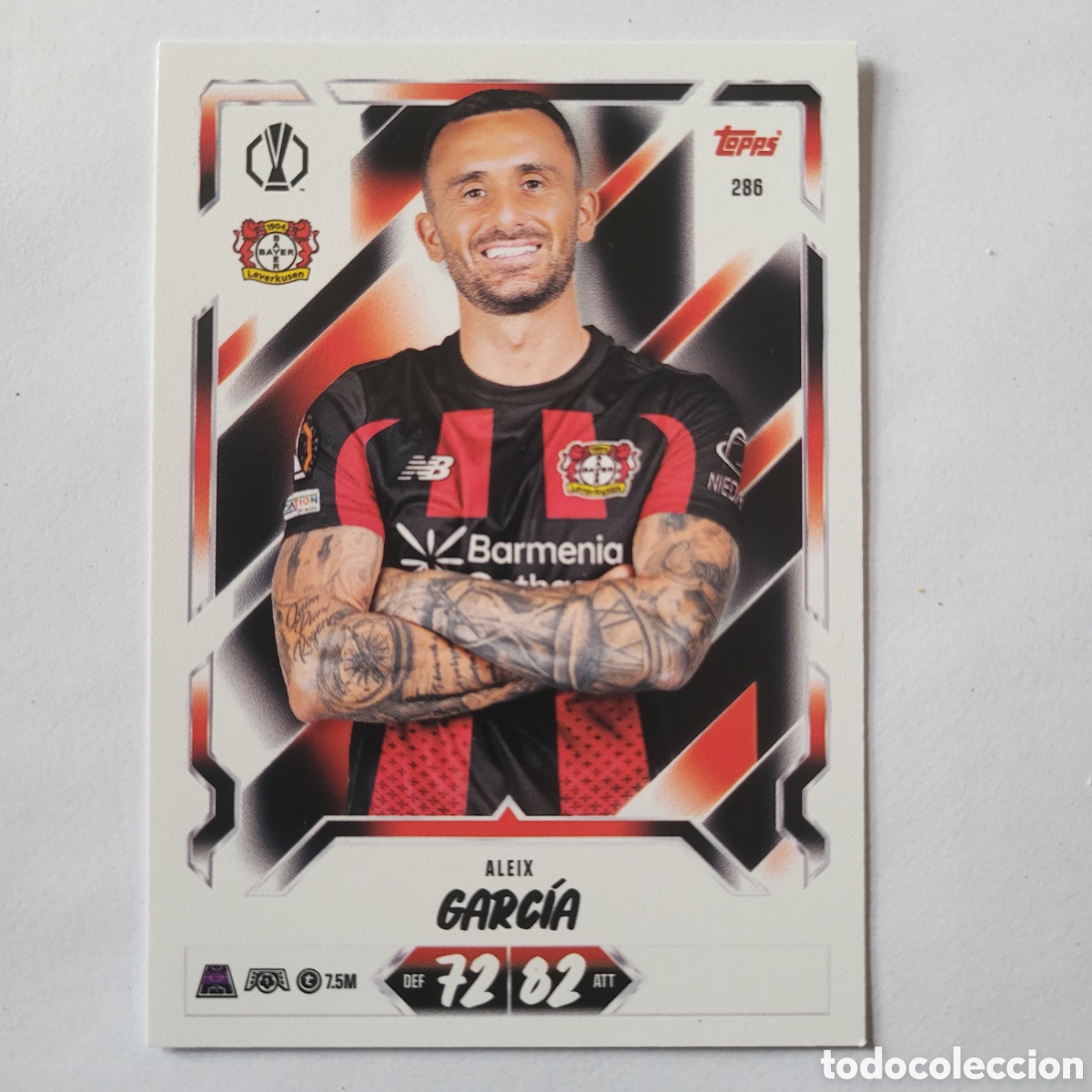 Trading cards: 286 Aleix Garcia / Match Attax UCC 2026