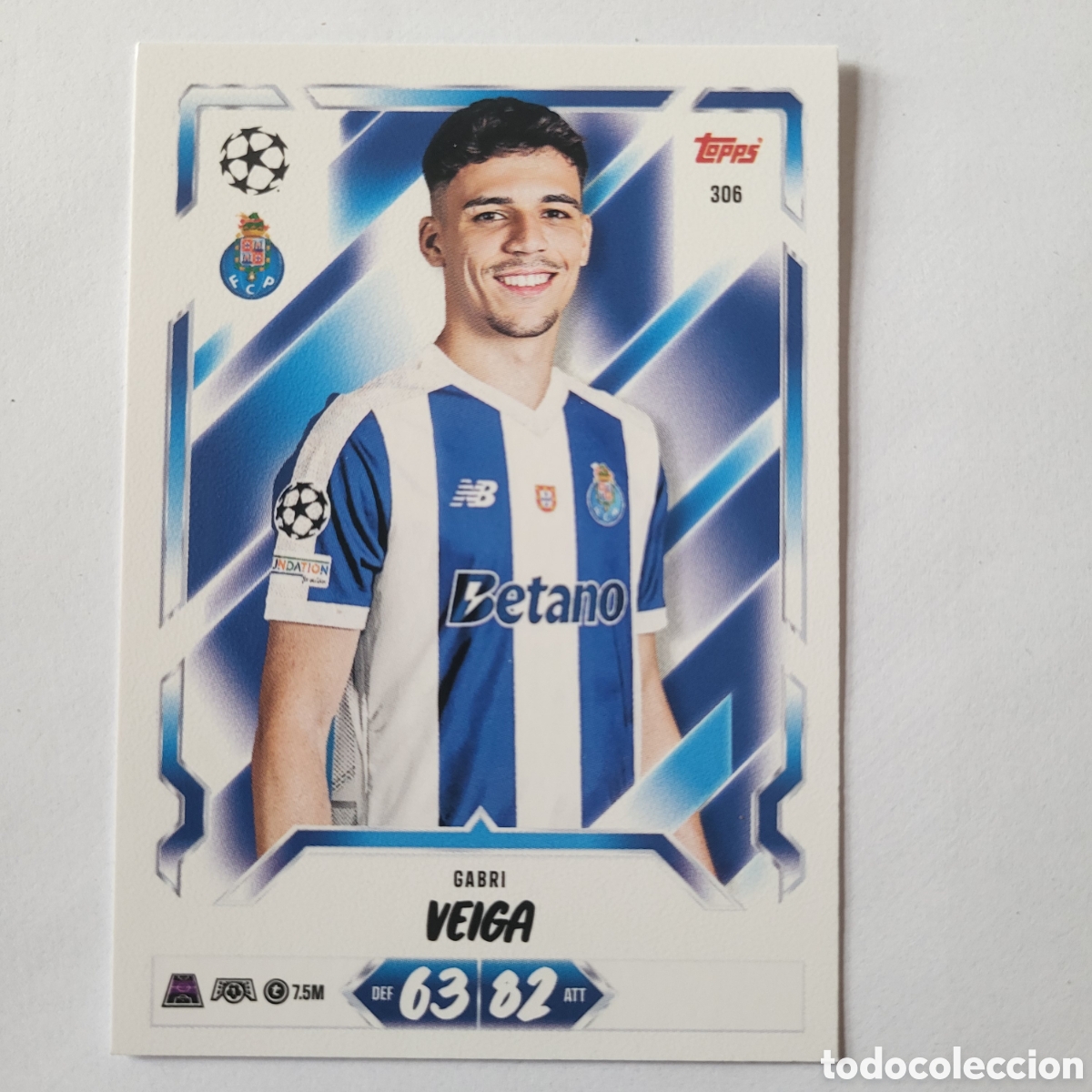 Trading cards: 306 Gabri Veiga / Match Attax UCC 2026