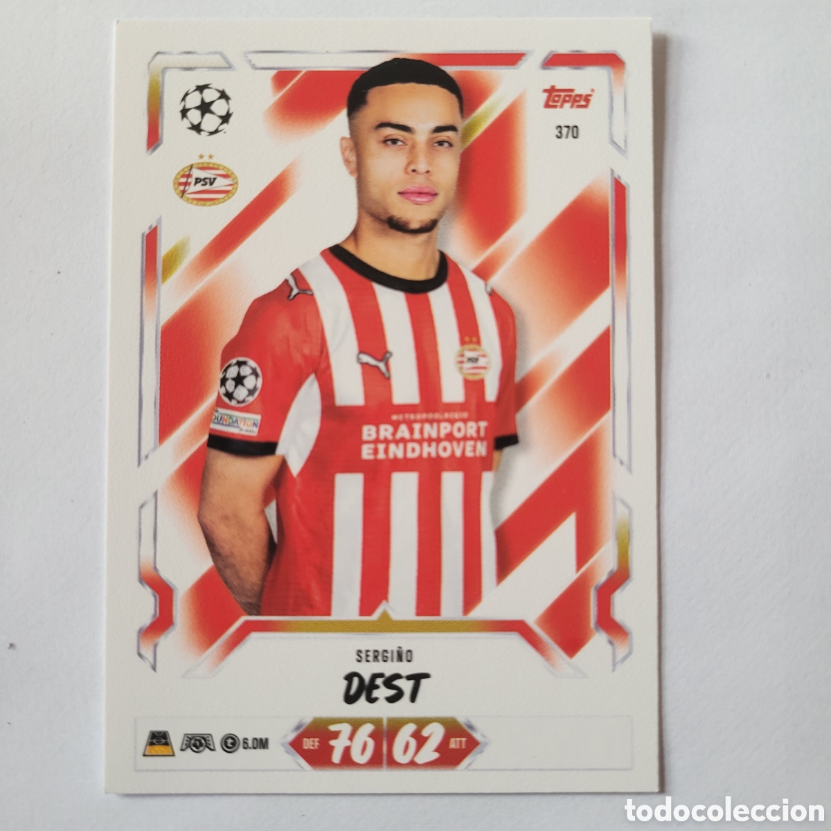 Trading cards: 370 Sergi&ntilde;o Dest / Match Attax UCC 2026