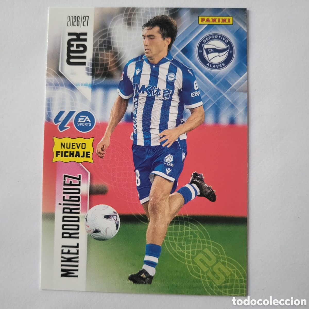 Trading cards: 456 Mikel Rodriguez Nuevo Fichaje / Megacracks 2026