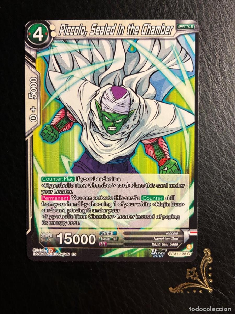 Trading cards: BT31-135 Piccolo, Sealed in the Chamber DRAGON BALL IMPACT BEYOND DIMENSIONS