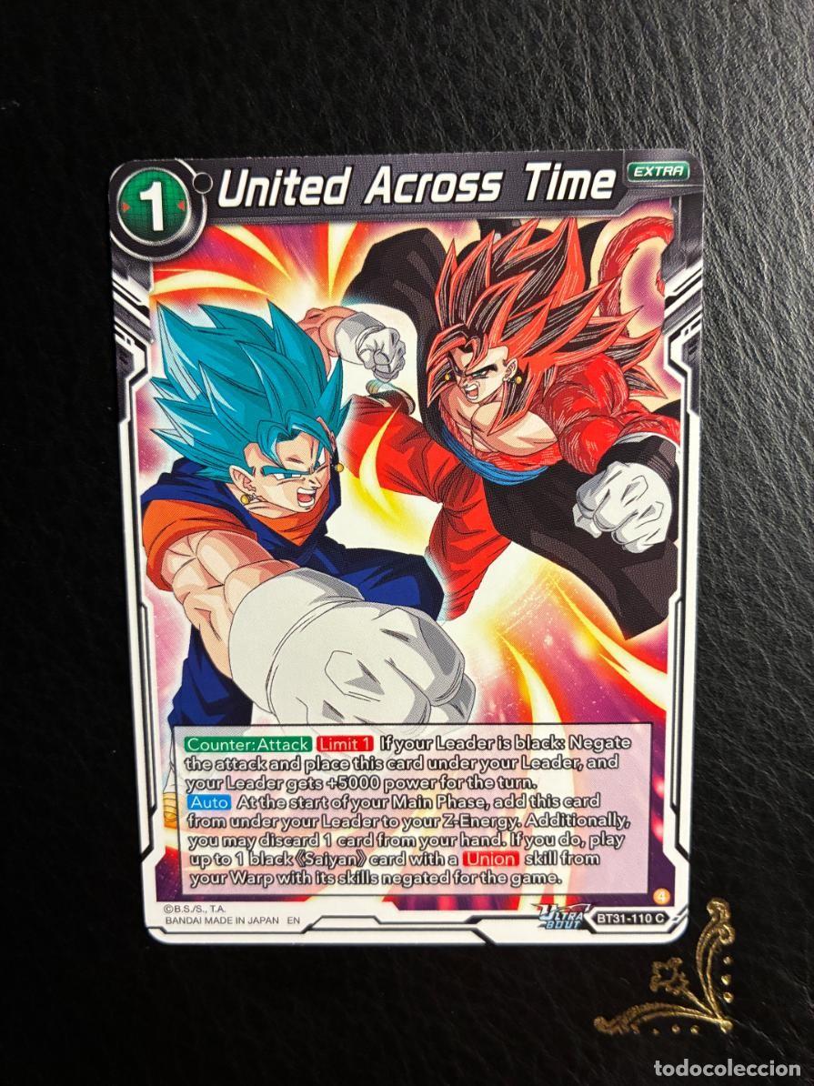 Trading cards: BT31-110 United Across Time VERSION 1 - Common DRAGON BALL IMPACT BEYOND DIMENSIONS