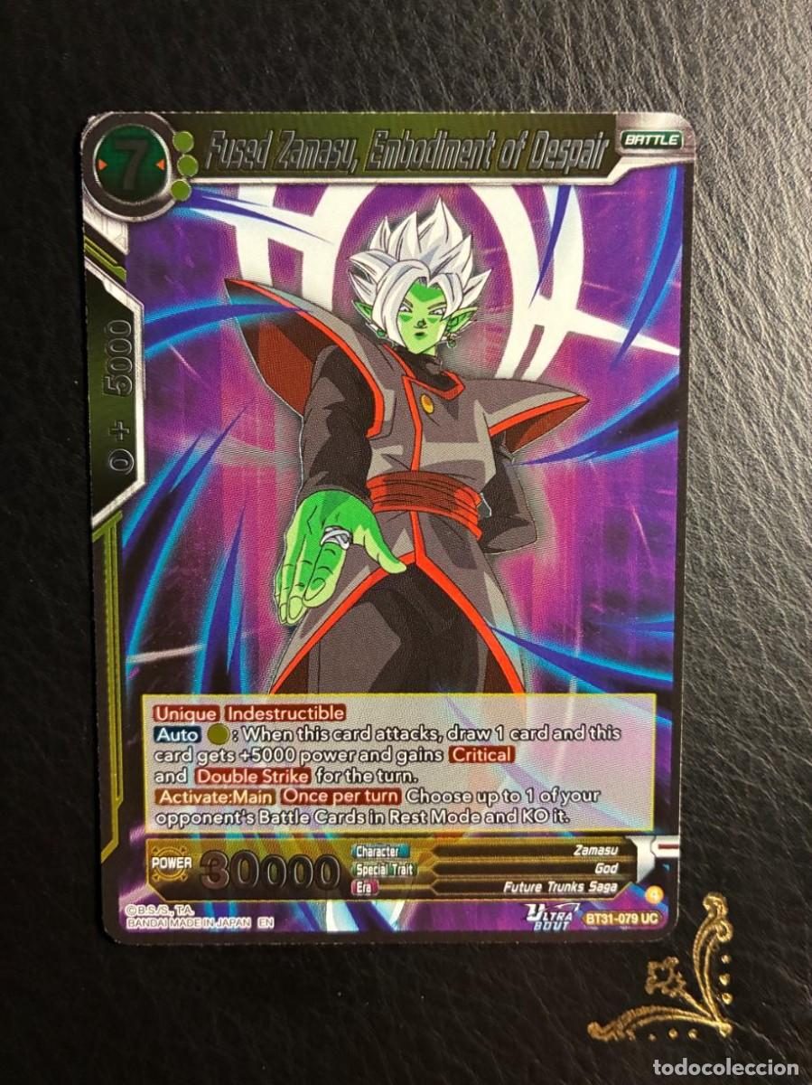 Trading cards: BT31-79 Fused Zamasu, Embodiment of Despair DRAGON BALL IMPACT BEYOND DIMENSIONS