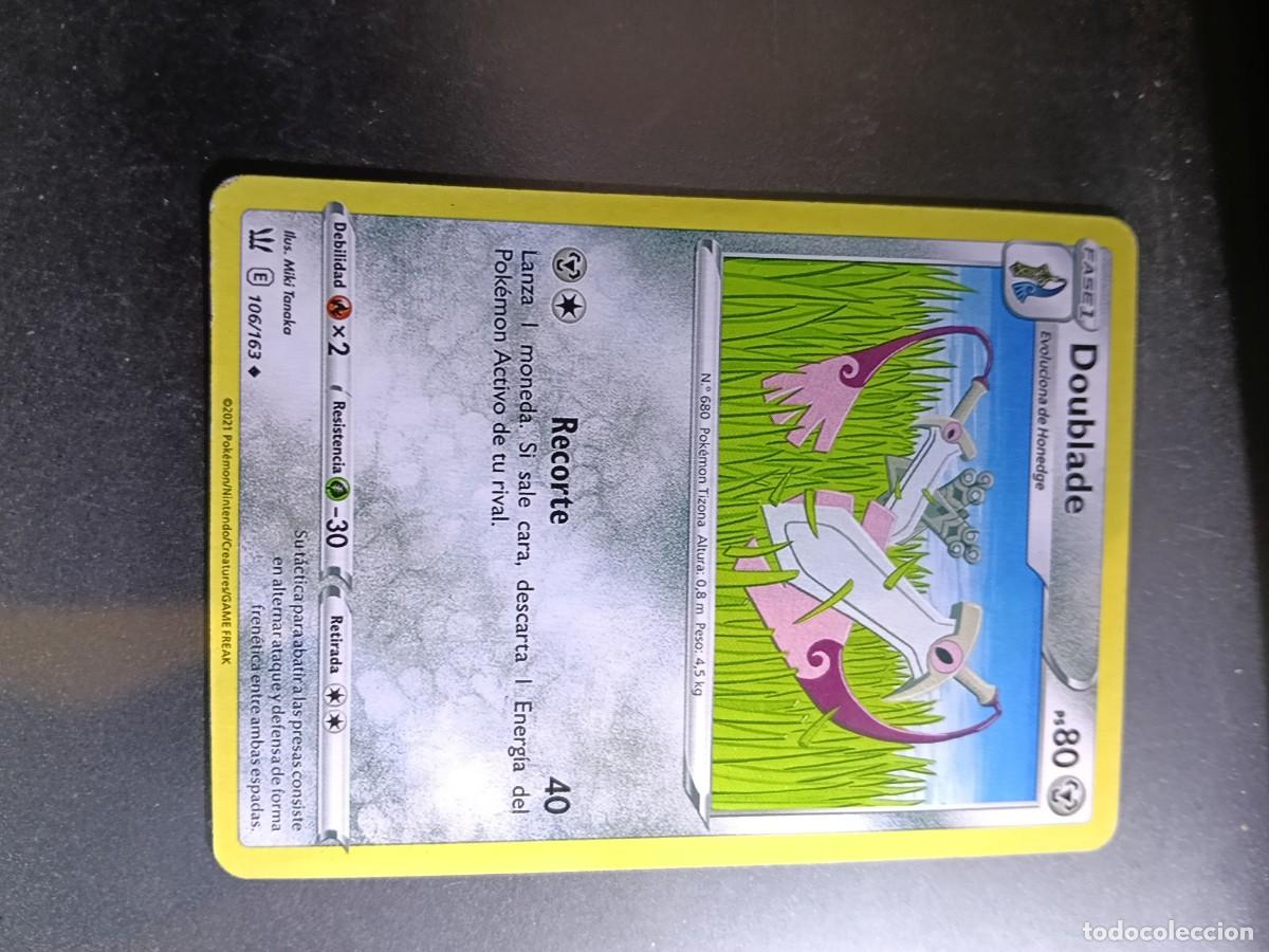 Trading cards: CROMO CARTA DOUBLADE 106/163 RECORTE N&deg;680 POK&Eacute;MON 2021