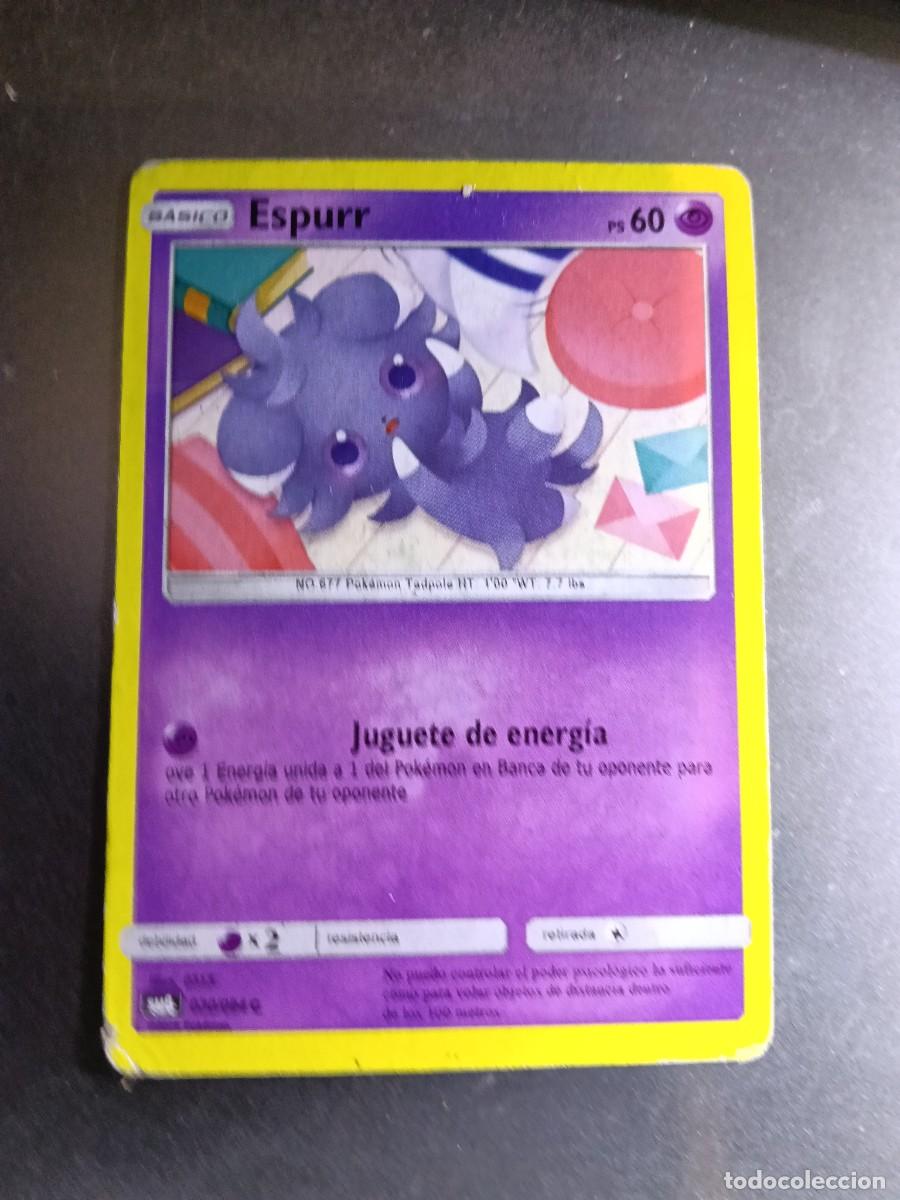 Trading cards: CROMO CARTA ESPURR 30/94 JUGUETE DE ENERGIA N&deg;677 POK&Eacute;MON 2016