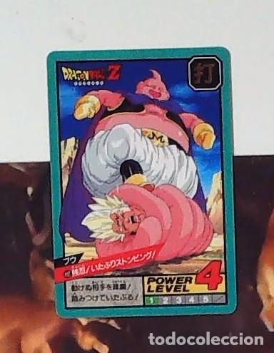 Trading cards: DRAGON BALL Z BOLA DE DRAGON BANDAI POWER LEVEL SERIE 12 N 492