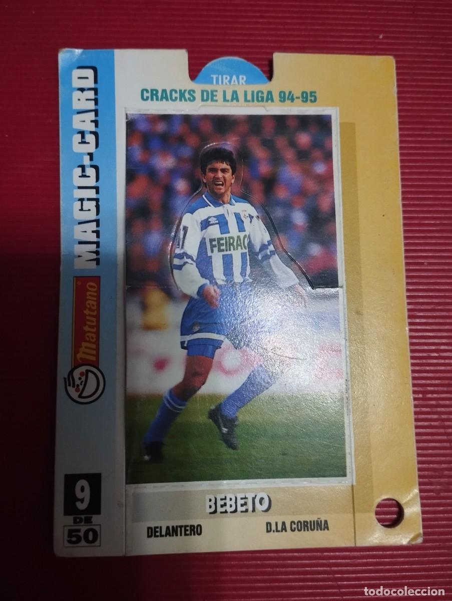 Figurine Collezionabili: Magic Card Cracks Liga 1994-1995 Bebeto - Deportivo Matutano