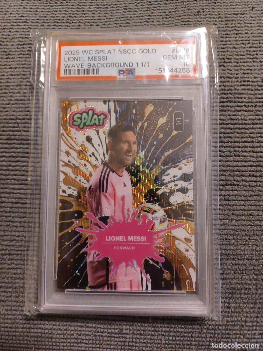 Trading cards: CARTA 2025 SPLAT NSCC GOLD #LM6 LIONEL MESSI