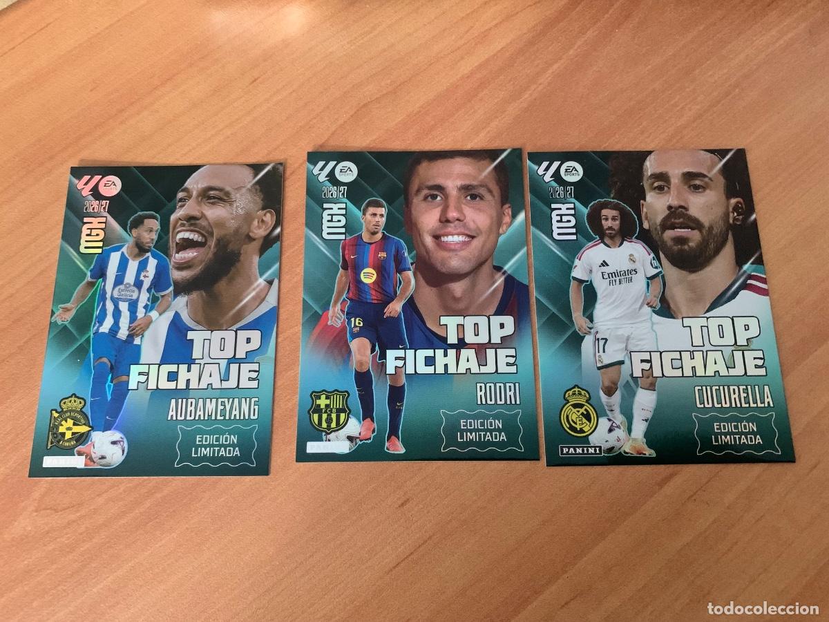 Trading cards: LOTE 3 TOP FICHAJES MEGACRACKS 2026 2027