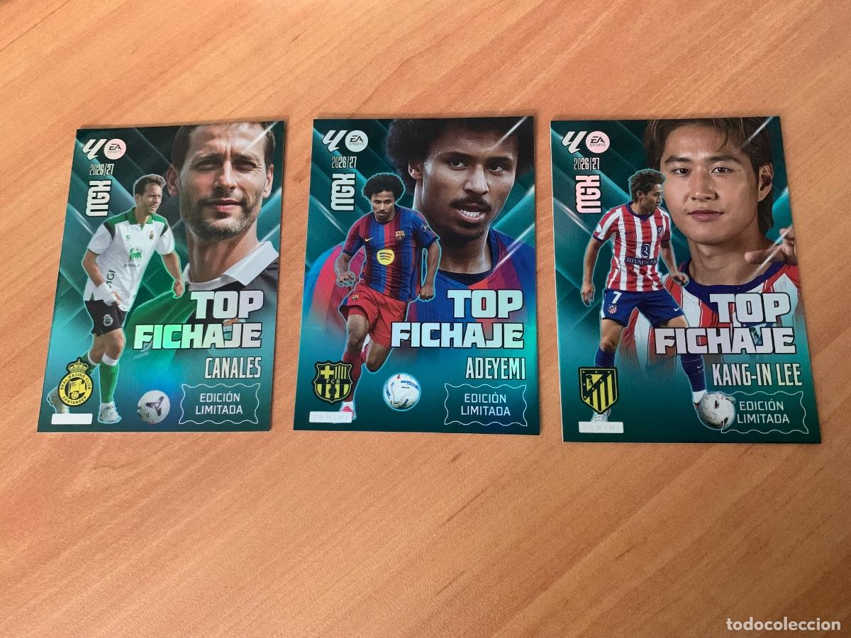 Trading cards: LOTE 3 TOP FICHAJES MEGACRACKS 2026 2027