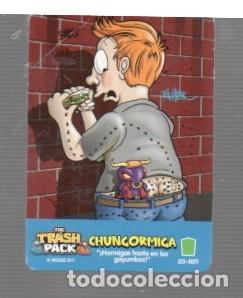 Trading cards: The Trash Pack trading card cromo cromos Chung Hormiga N&ordm; 1