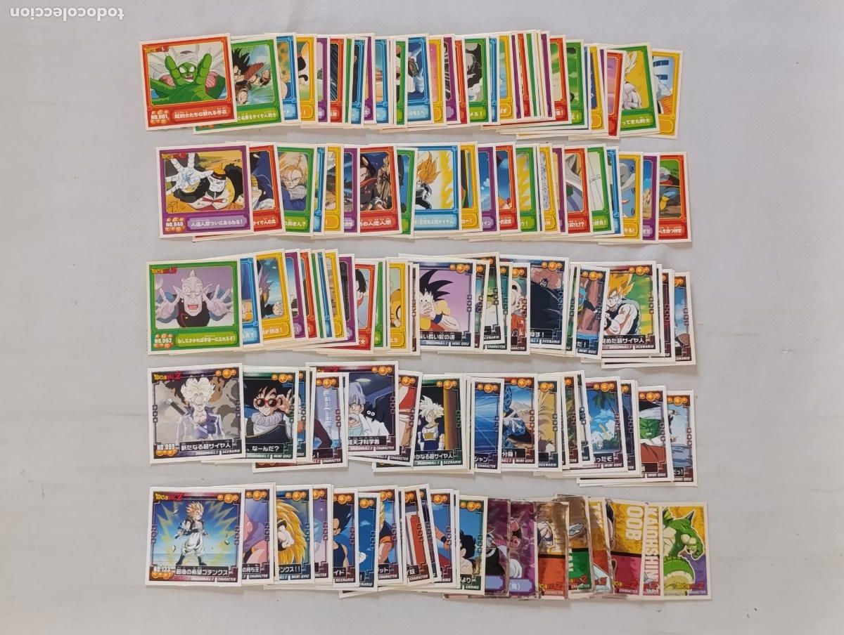 Trading cards: LOTE DRAGON BALL Z SEAL RETSUDEN - 141 STICKERS - SIN REPETIDOS - ENSKY 2006 JAPON (E7B)