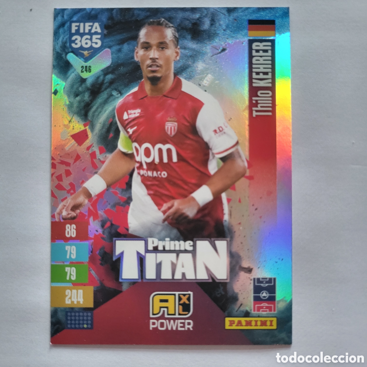 Trading cards: 246 Thilo Kehrer Prime Titan [Power] / FIFA 365 2027