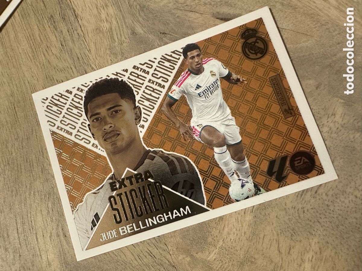 Trading cards: JUDE BELLINGHAM REAL MADRID EXTRA STICKER BRONCE LIGA ESTE 2026-27 26 27 PANINI