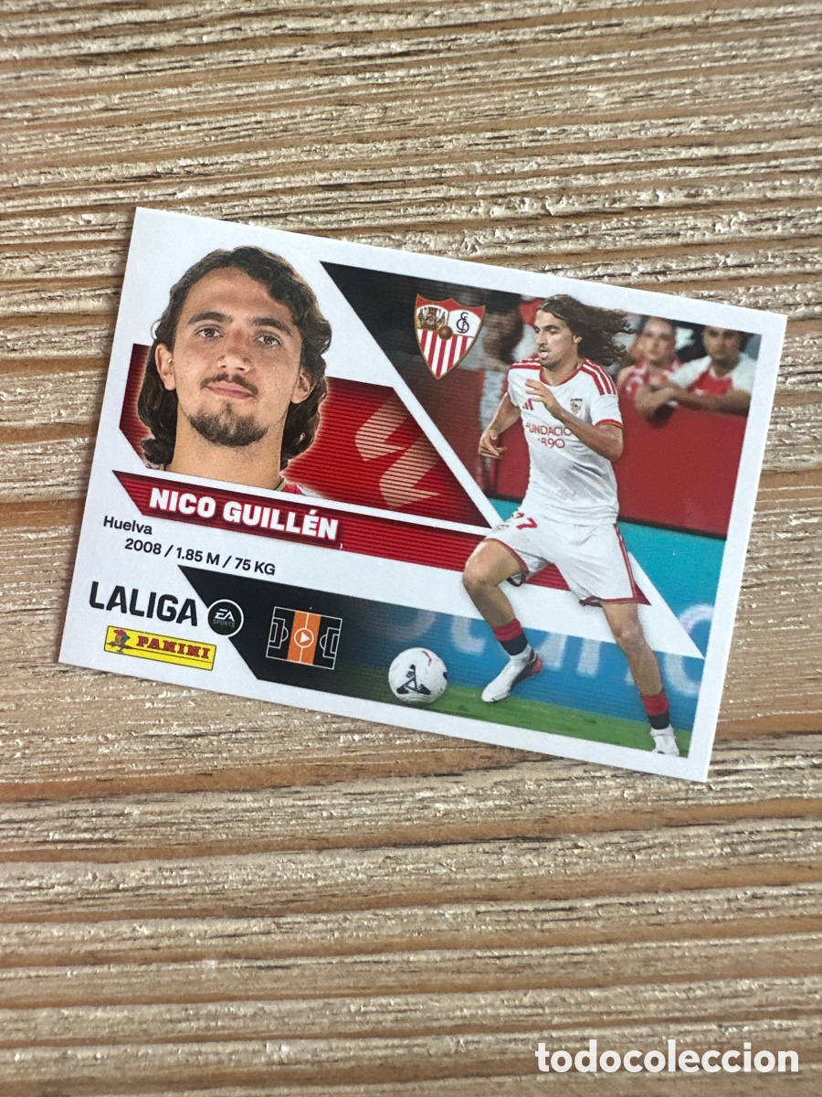 Trading cards: NICO GUILLEN SEVILLA 14 BIS COLOCA LIGA ESTE 2026-27 26 27 PANINI