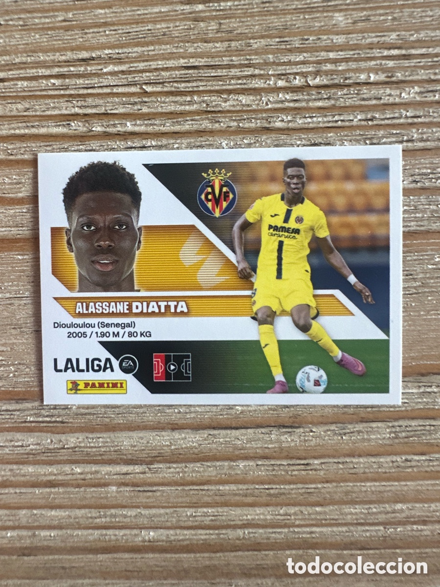 Trading cards: DIATTA VILLARREAL 8 BIS COLOCA LIGA ESTE 2026-27 26 27 PANINI