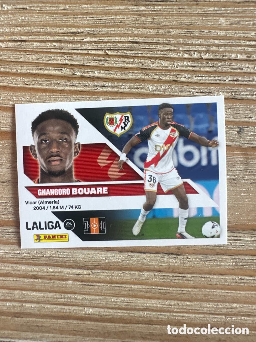 Trading cards: BOUARE RAYO VALLECANO 12 BIS COLOCA LIGA ESTE 2026-27 26 27 PANINI