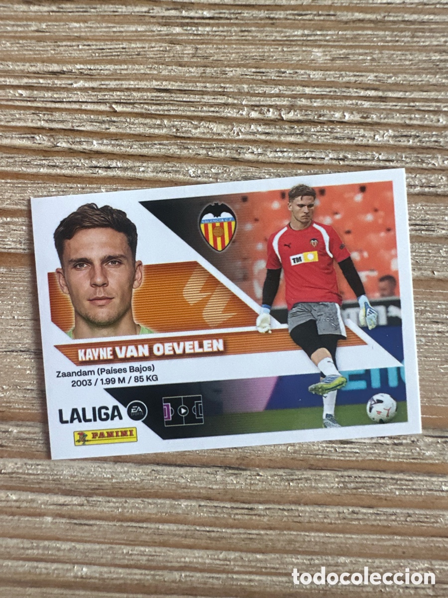 Trading cards: VAN OEVELEN VALENCIA 4 BIS COLOCA LIGA ESTE 2026-27 26 27 PANINI