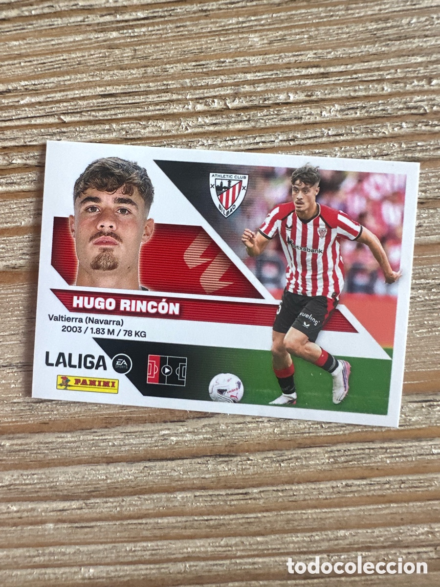 Trading cards: HUGO RINCON ATHLETIC CLUB 5 BIS COLOCA LIGA ESTE 2026-27 26 27 PANINI