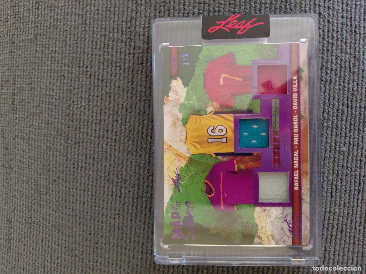 Trading cards: Carta Leaf 3 of 5 Nadal, Gasol