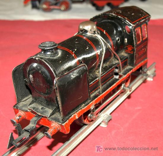 Trenes escala: LOCOMOTORA DE CUERDA - Foto 2