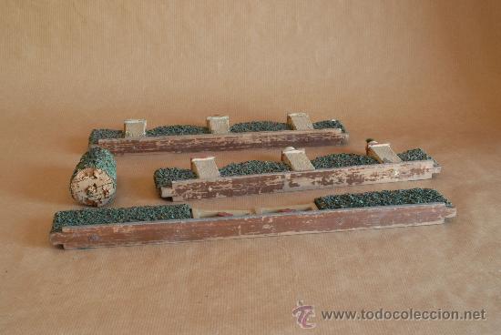 Trenes escala: Setos en madera. Escala O. - Foto 2
