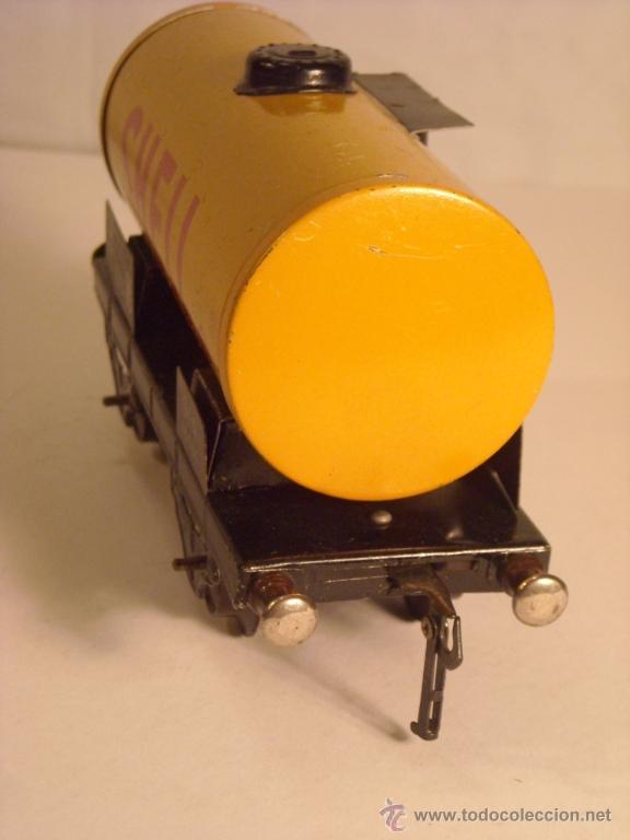 Trenes escala: Antiguo vagon Fleischmann cisterna Shell escala 0 (2) - Foto 4