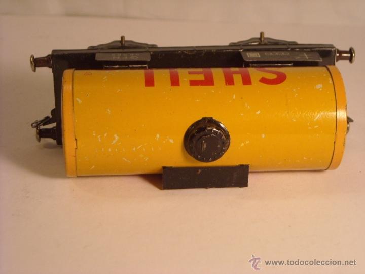 Trenes escala: Antiguo vagon Fleischmann cisterna Shell escala 0 (2) - Foto 5