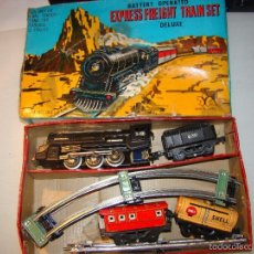 Trenes Escala: ANTIGUO TREN SHELL EXPRESS FREIGHT TRAIN SET - MADE IN JAPAN. Lote 57494744