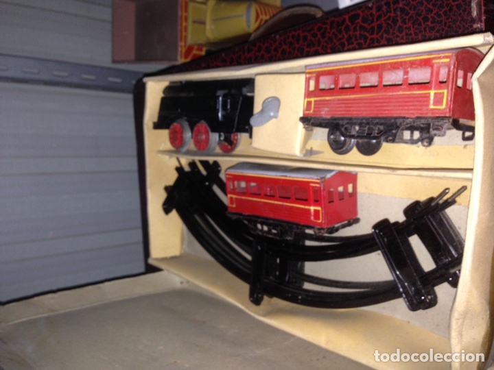 Trenes escala: Tren en caja antiguo original - Foto 1