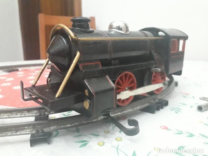 Trenes escala: Antiqu&iacute;simo tren Karl Bub a cuerda - Foto 3