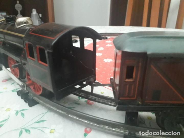 Trenes escala: Antiqu&iacute;simo tren Karl Bub a cuerda - Foto 4