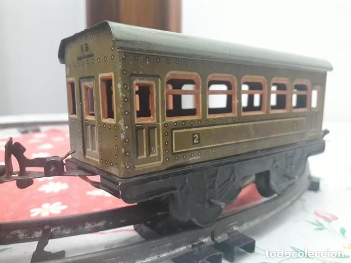 Trenes escala: Antiqu&iacute;simo tren Karl Bub a cuerda - Foto 6