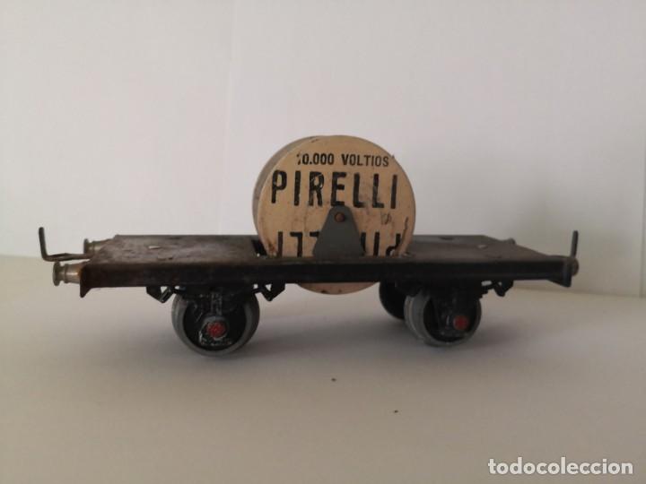 Trenes escala: Vagon Pirelli. - Foto 3