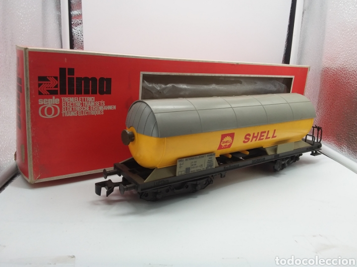 Trenes escala: Vag&oacute;n Lima Shell ref. 6765 - Escala 0 - A estrenar - Foto 1