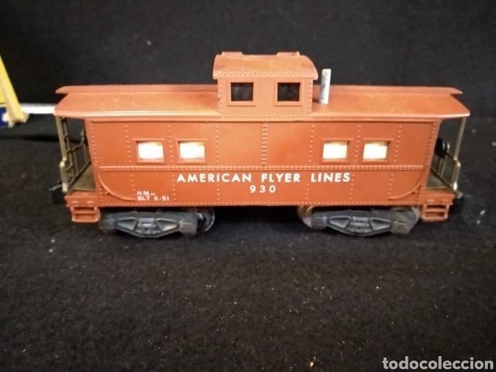 Trenes escala: Vag&oacute;n Americano Flyer, gilbert - Foto 2