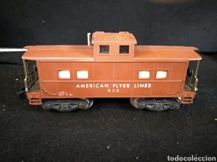 Trenes escala: Vag&oacute;n Americano Flyer, gilbert - Foto 4