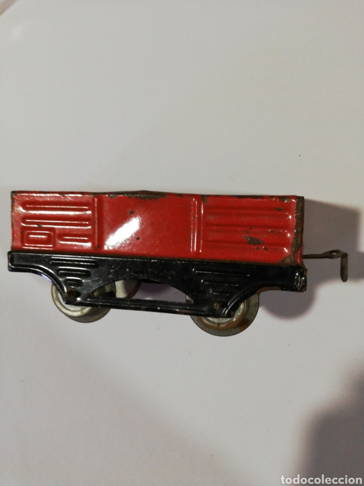 Trenes escala: 3 VAGONES MERCANC&Iacute;AS Y 1 TENDER. - Foto 3