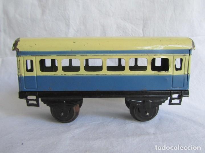 Trenes escala: Vag&oacute;n de tren de hojalata - Foto 2